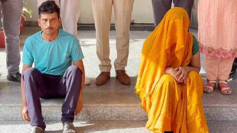 घर आए मजदूर से बना रिश्ता, फिर पजामे के नाड़े से पति को सुला दी मौत की नींद